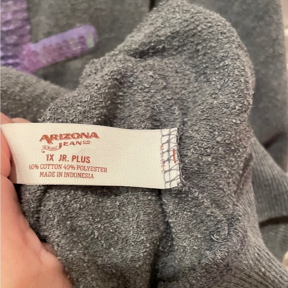 Arizona Shirt Juniors Plus Size 1X - Picture 5 of 9